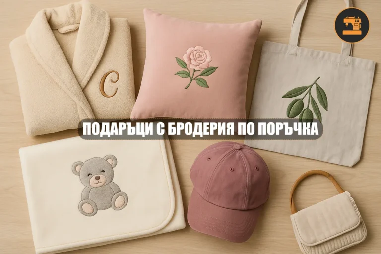 Подаръци с бродерия