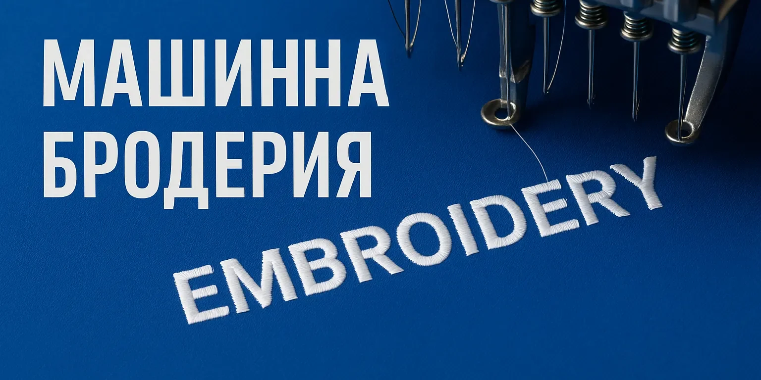Какво представлява машинната бродерия Какво представлява машинната бродерия